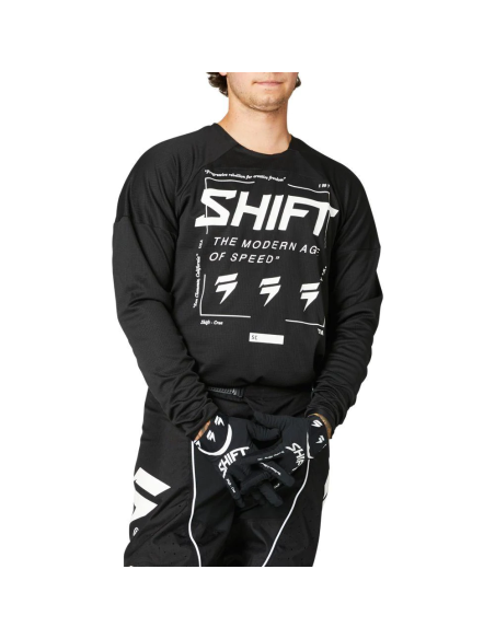 Jersey SHIFT White Label Bliss, negro