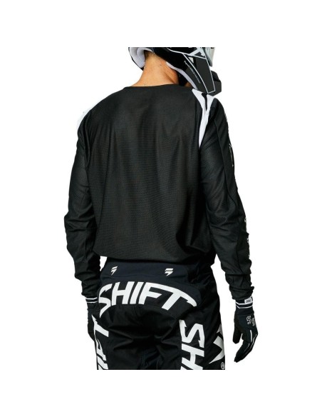 Jersey SHIFT White Label Flare, Negro