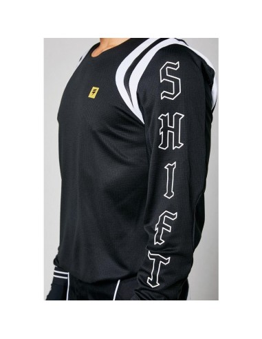 Jersey SHIFT White Label Flare, Negro