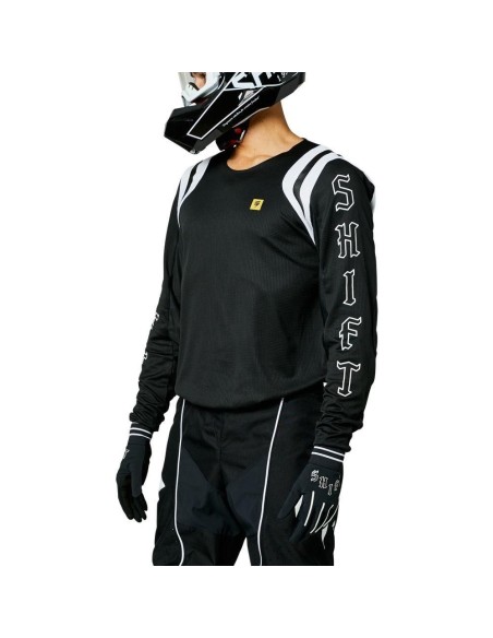 Jersey SHIFT White Label Flare, Negro