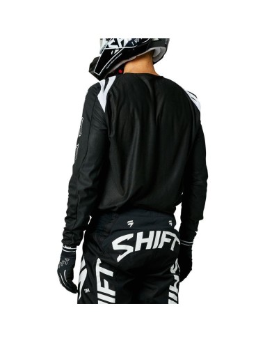 Jersey SHIFT White Label Flare, Negro