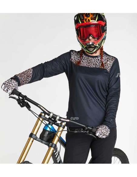 Jersey DHARCO Mujer Gravity Leopard