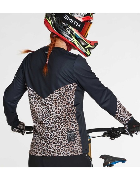 Jersey DHARCO Mujer Gravity Leopard