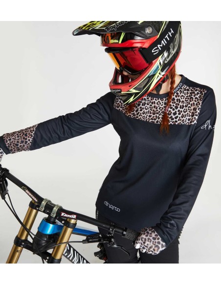 Jersey DHARCO Mujer Gravity Leopard