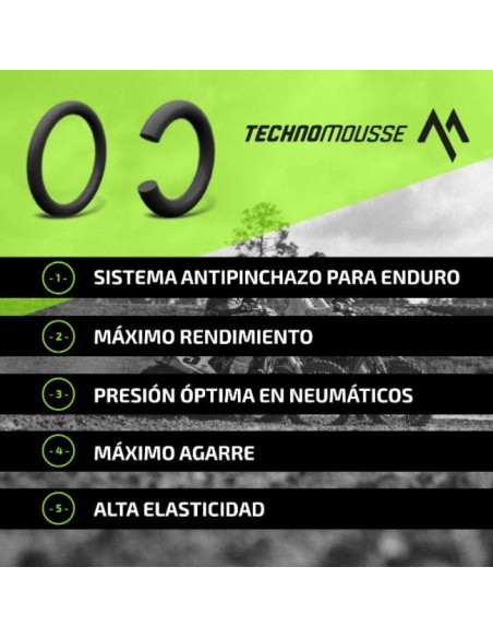 Mousse TECHNOMOUSSE Enduro Trasero 140/80-18